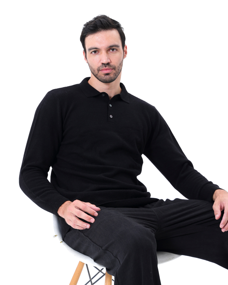 100% kasjmier polo