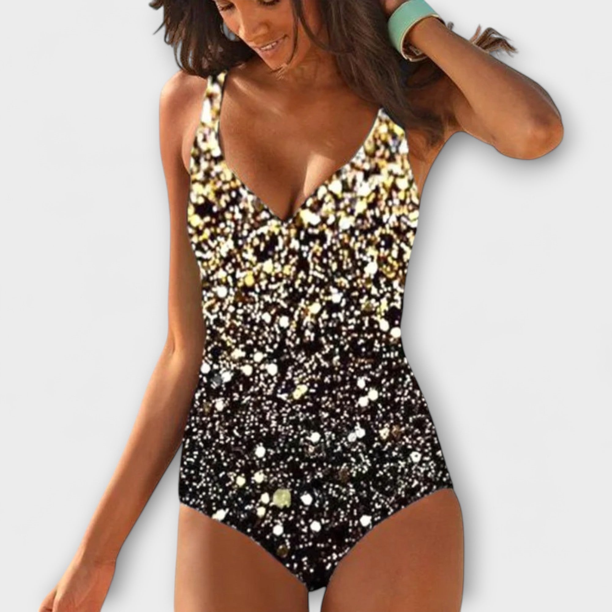 Driekleurige bikini