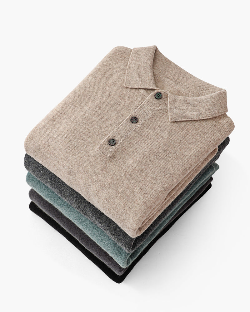 100% kasjmier polo